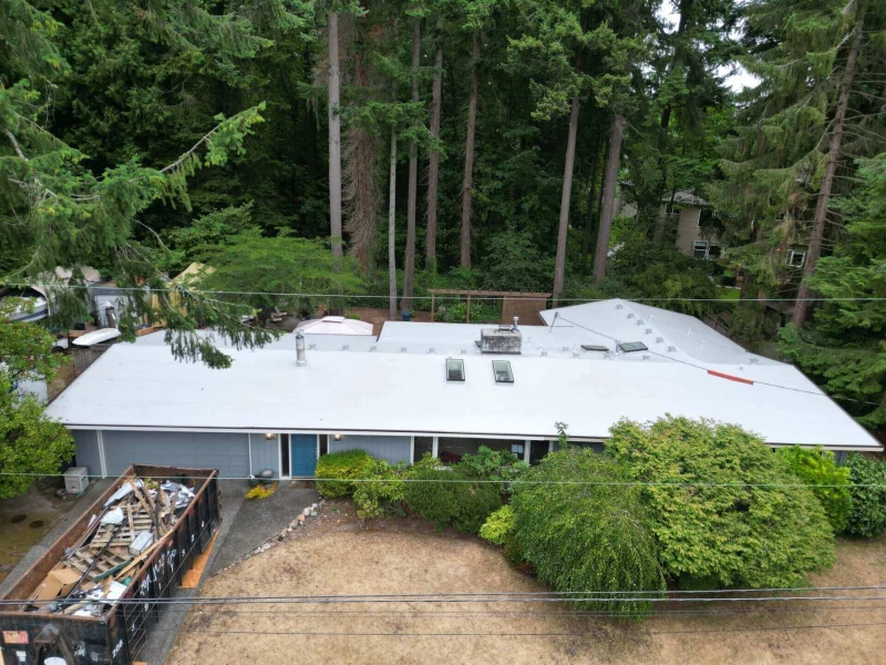 Woodway Flex PVC Roofing Project Special Gray