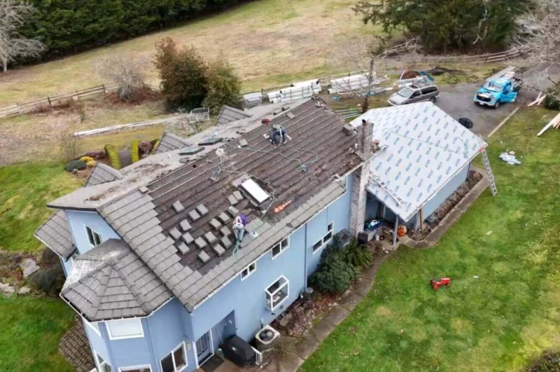 Snohomish  WA Concrete Tile Roof Tear Off